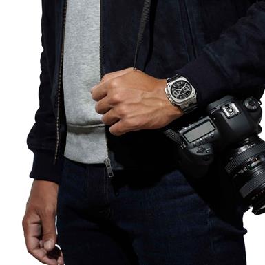 Bell & Ross Urban BR 05 CHRONO BLACK STEEL