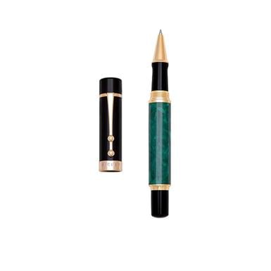 Piguet TAURUS Marble Vert Rollerball Pen (Green)
