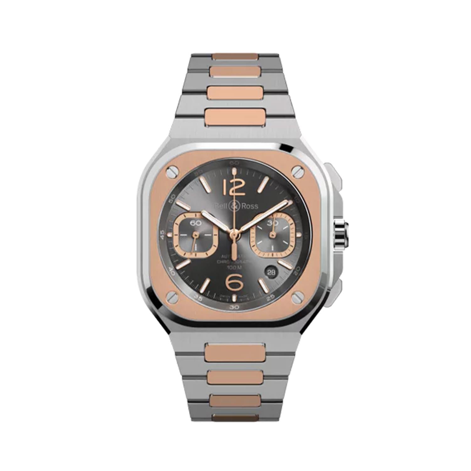 Bell & Ross Urban BR-05 Chrono Grey Steel & Gold