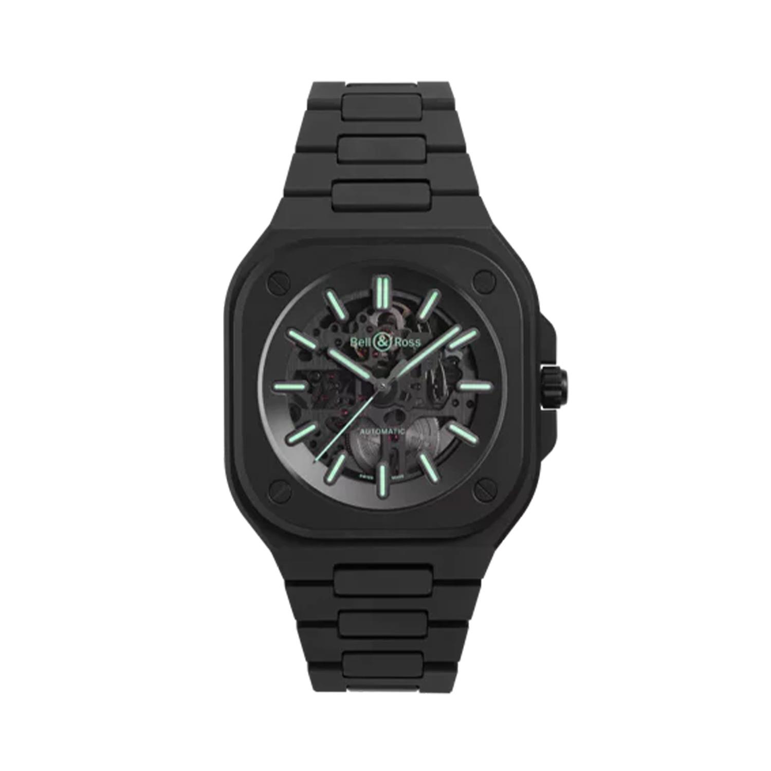 Bell & Ross Urban BR-05 Skeleton Black Lum Ceramic
