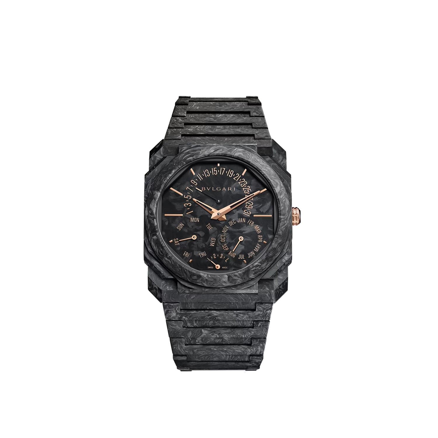 Bvlgari Octo Finissimo CarbonGold Perpetual Calendar 