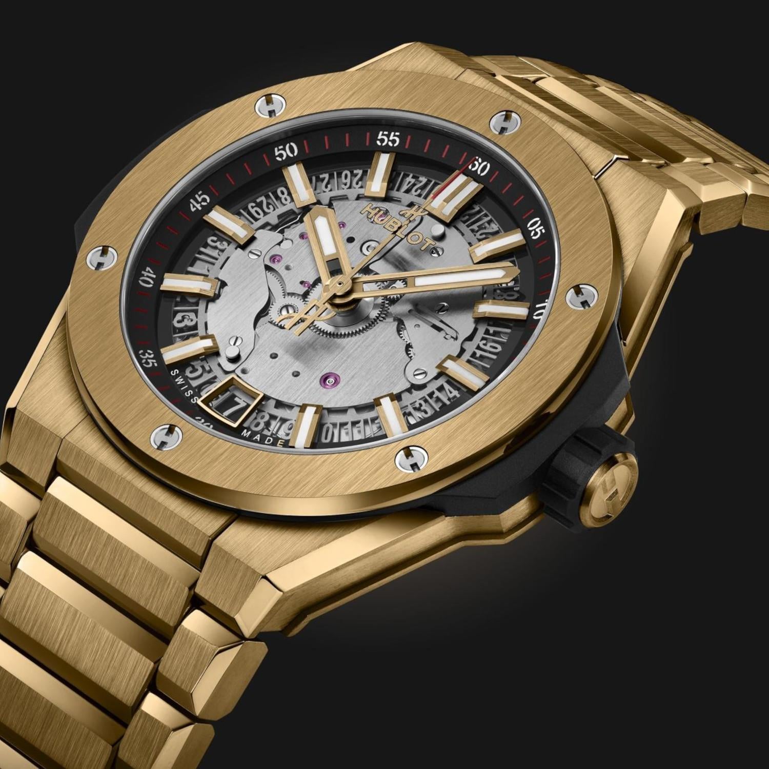Hublot Big Bang Integrated Time Only Yellow Gold | Quadran