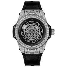Hublot Big Bang Sang Bleu Steel Pavé
