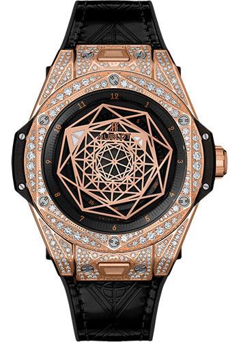 Hublot Big Bang Sang Bleu King Gold Pavé