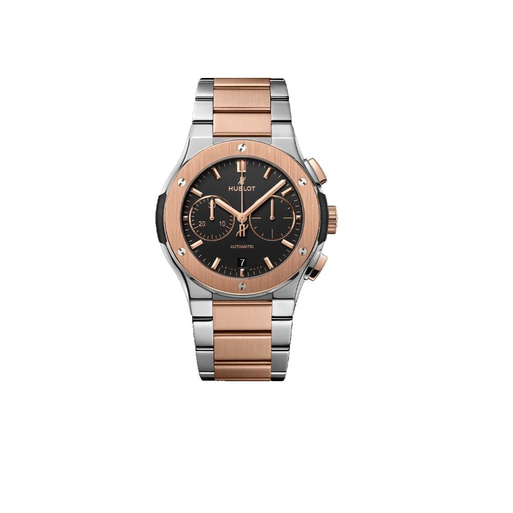 Hublot Classic Fusion Chronograph Titanyum King Gold