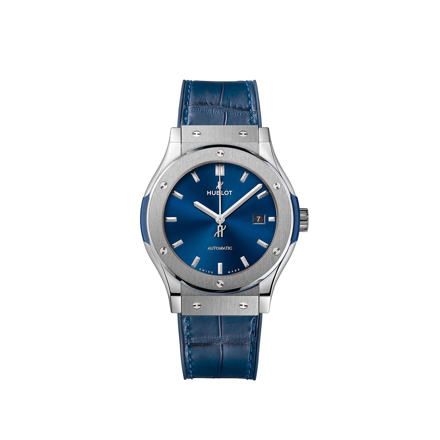 Hublot Classic Fusion Titanium Blue