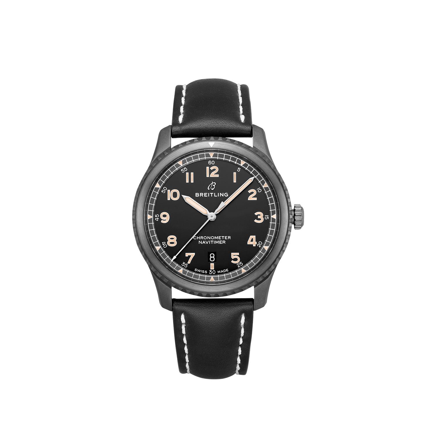 Breitling NAVITIMER AVIATOR 8 AUTOMATIC 41 BLACK STEEL