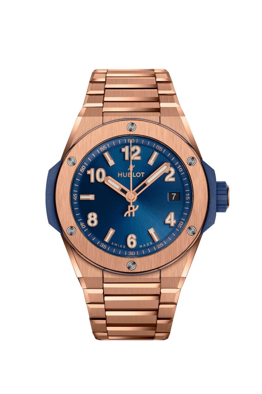 Hublot Big Bang Integrated Time Only King Gold Blue