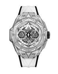 Hublot Big Bang Sang Bleu II Titanyum White Pavé