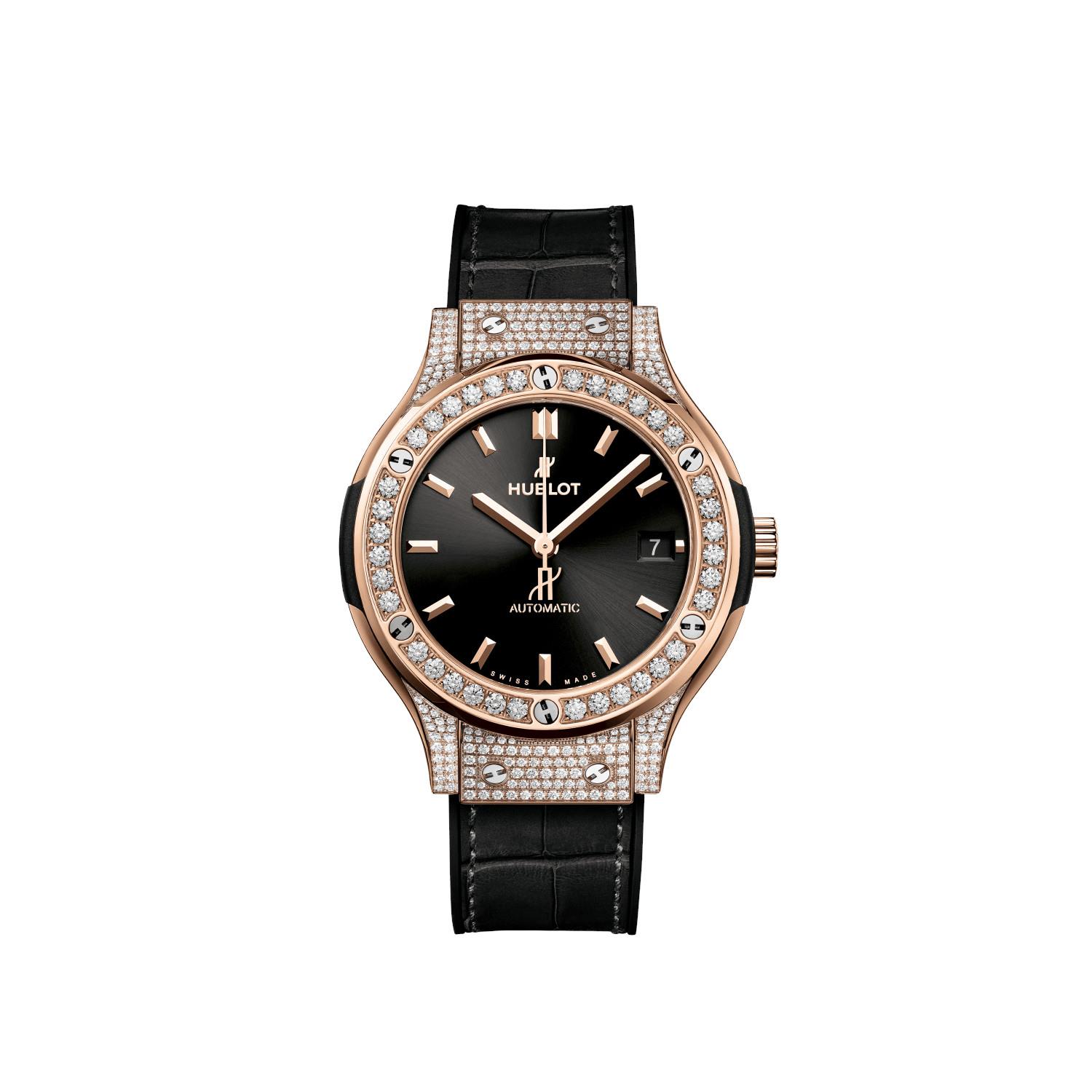 Hublot Classic Fusion King Gold Pavé