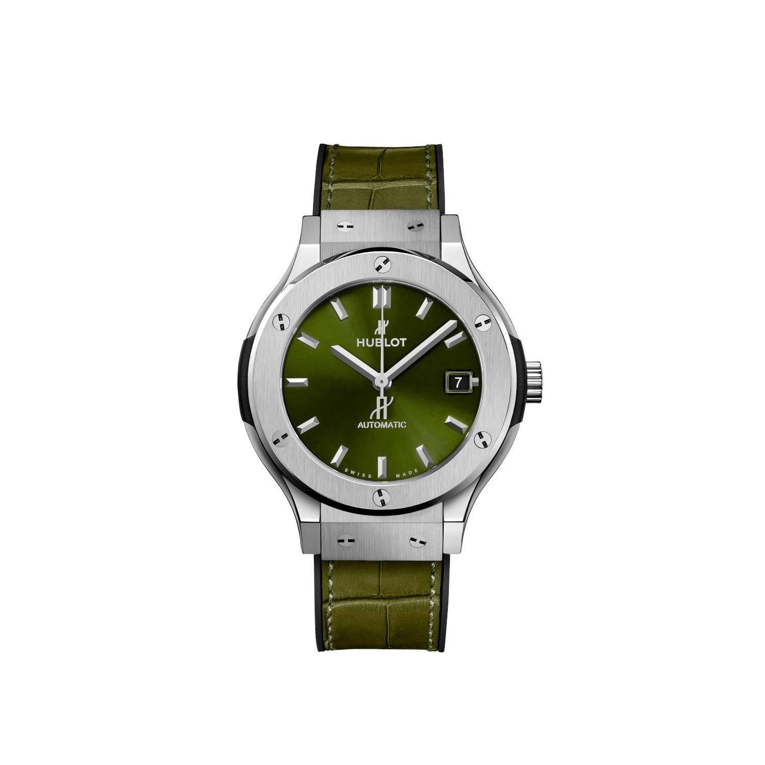 Hublot Classic Fusion Titanyum Green