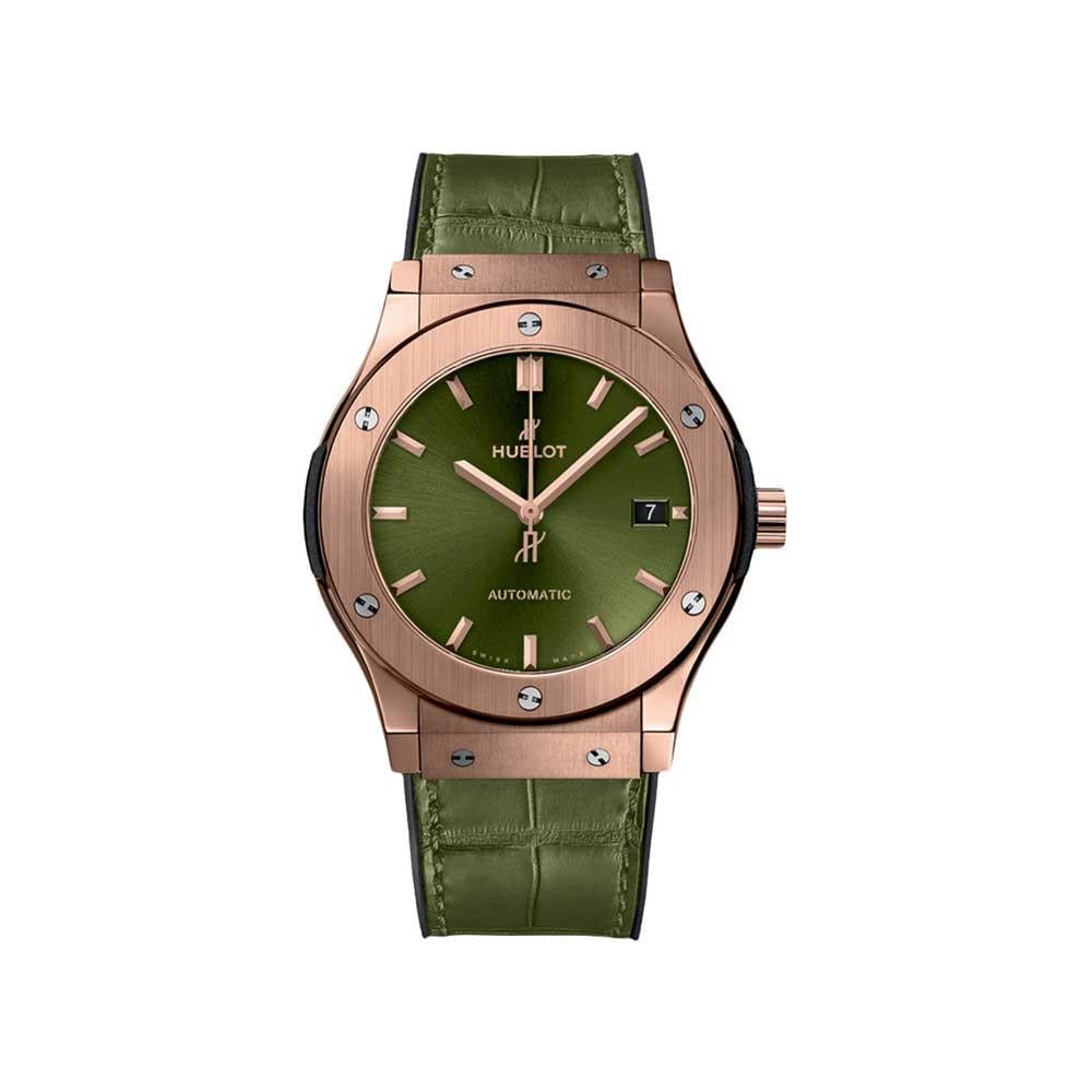 Hublot Classic Fushion King Gold Green
