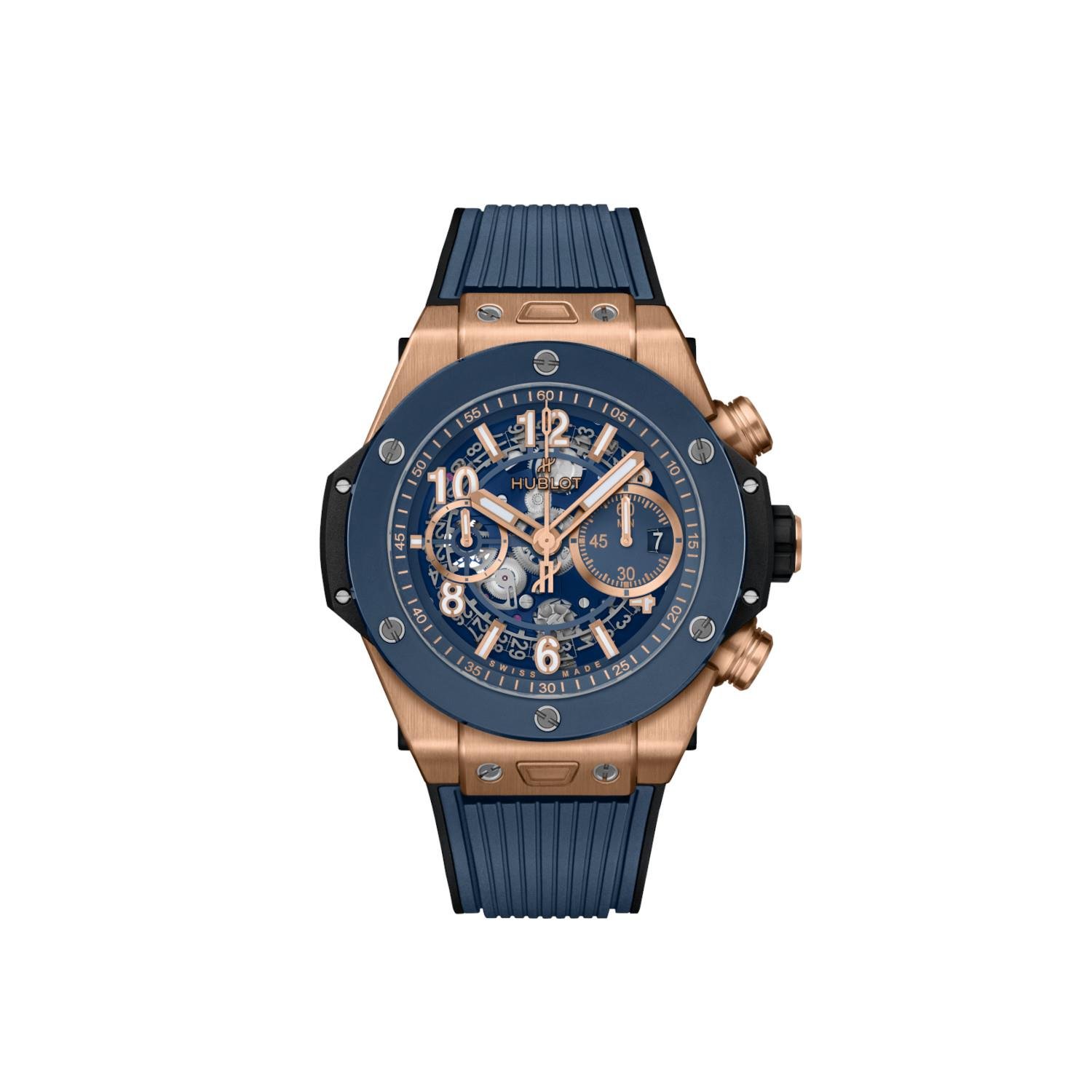 Hublot Big Bang Unico King Gold Blue Ceramic