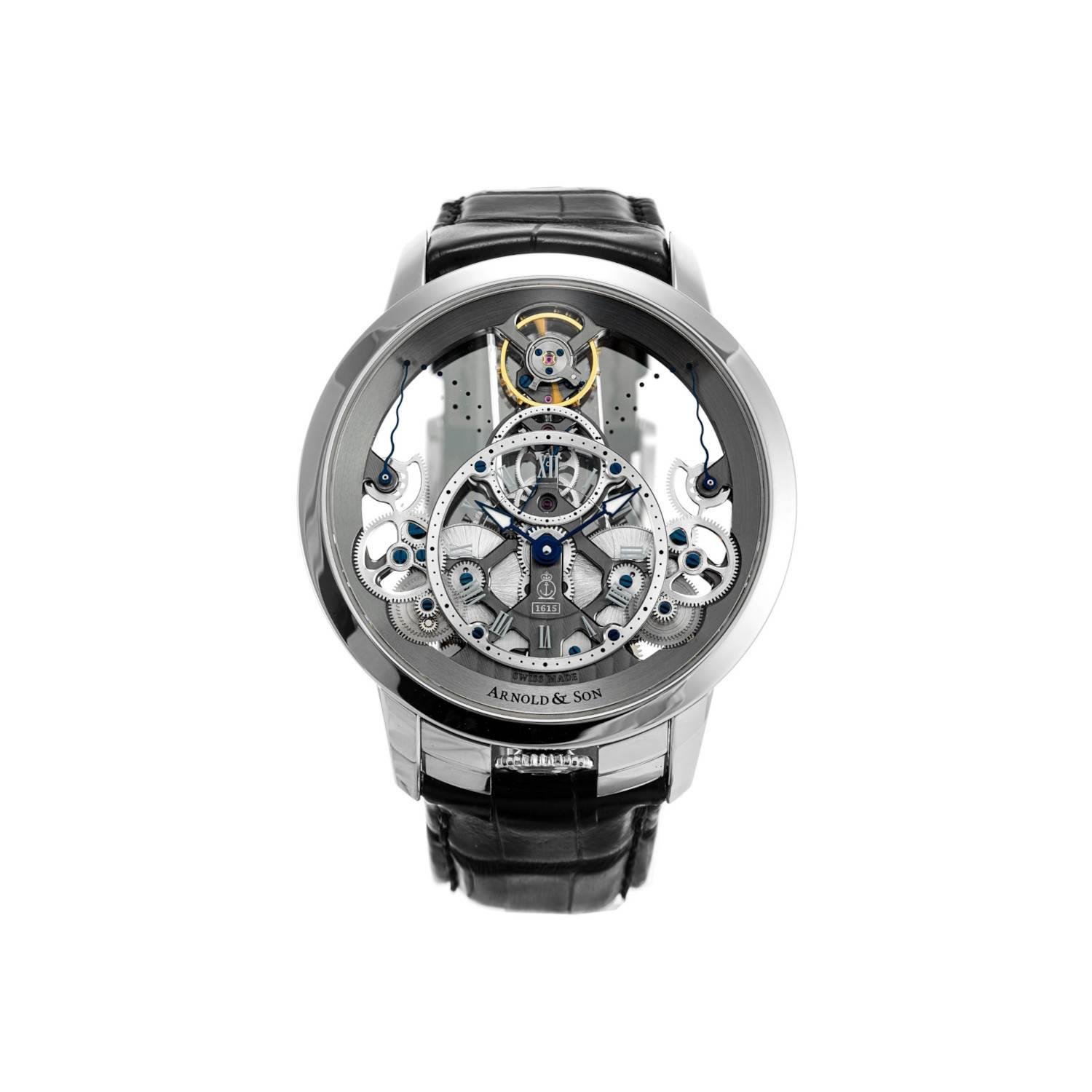 Arnold & Son Time Pyramid Steel