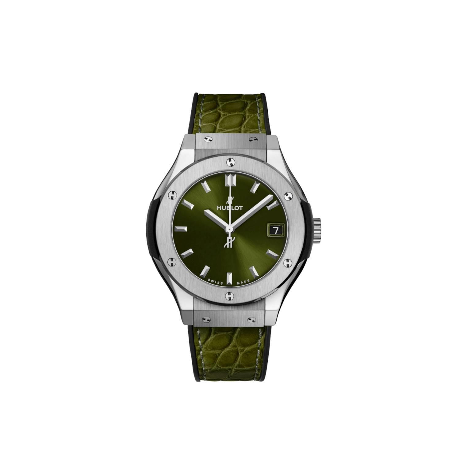 Hublot Classic Fusion Titanyum Green