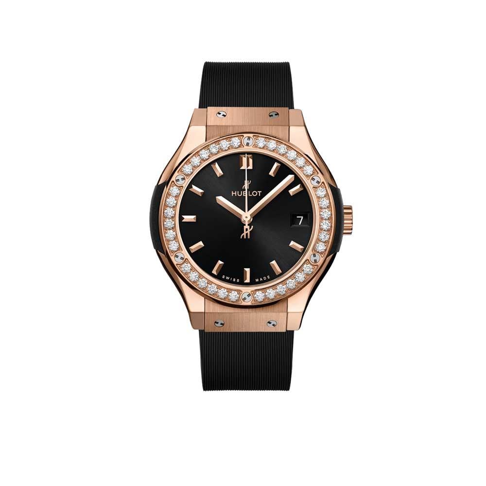 Hublot Classic Fusion  King Gold Diamonds