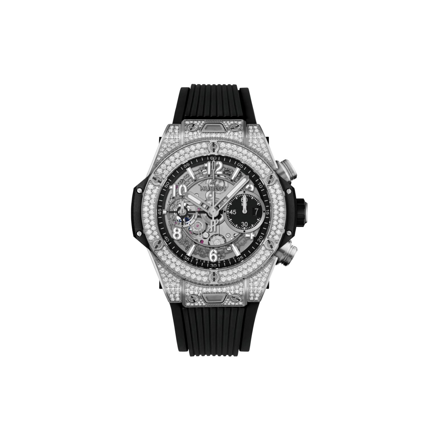 Hublot Big Bang Unico Titanium Pavé