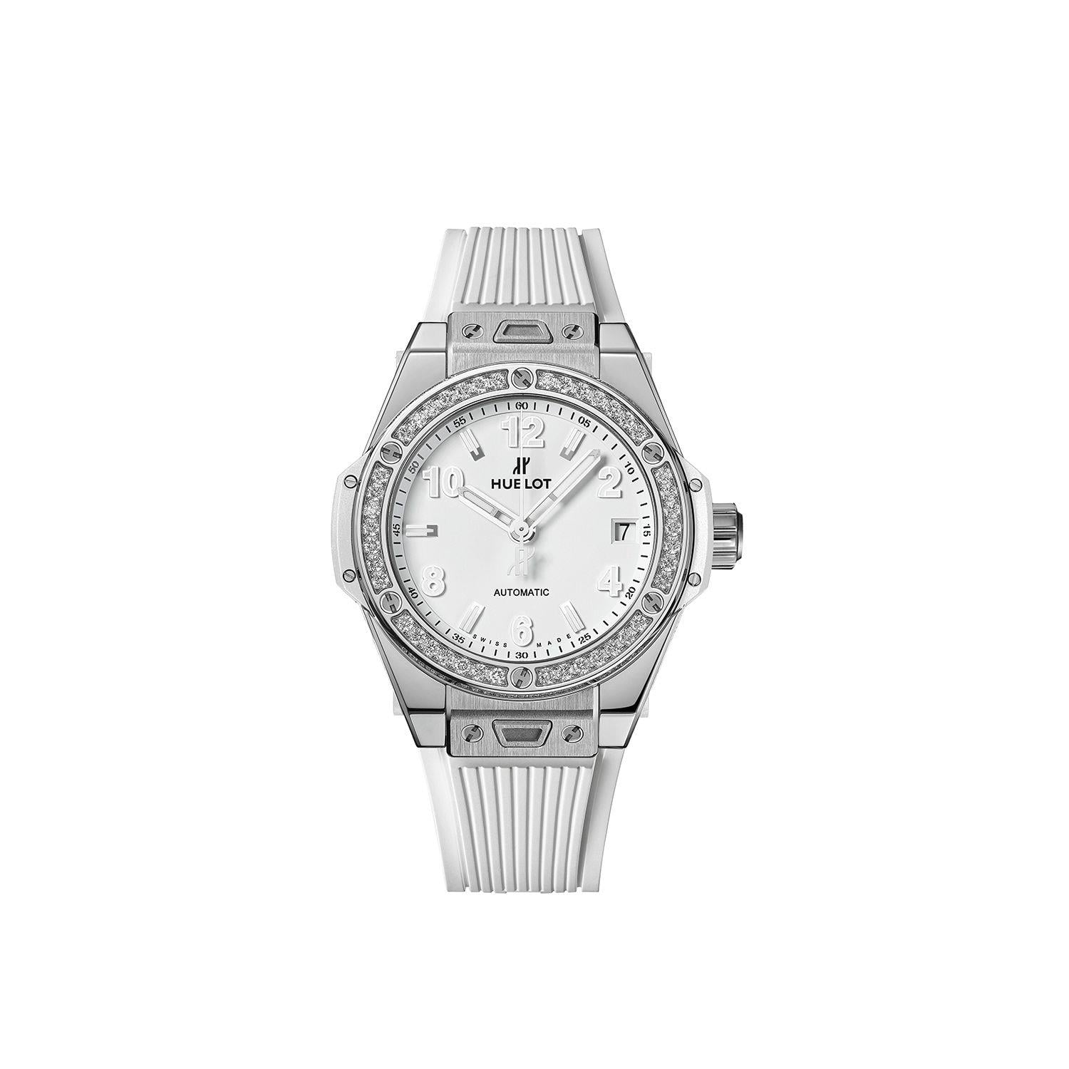 Hublot Big Bang One Click Steel White Diamonds