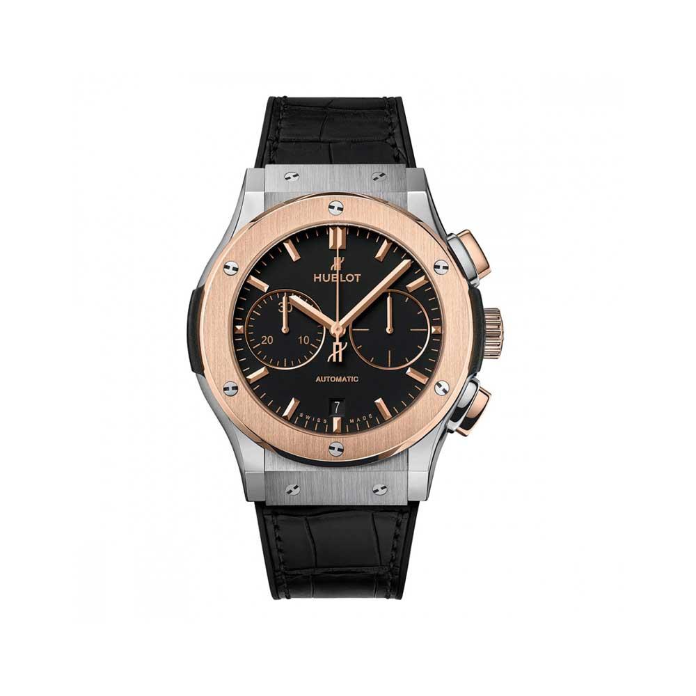 Hublot Classic Fusion Chronograph Titanium King Gold