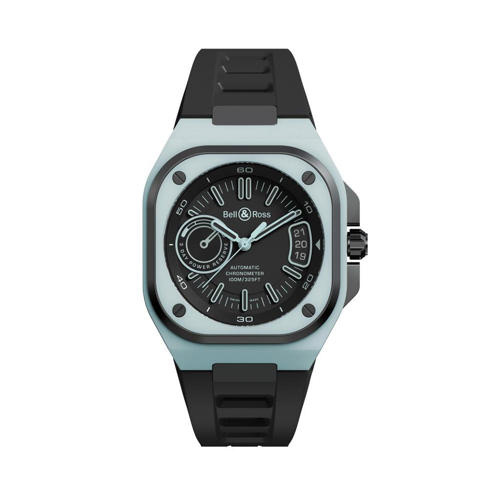 Bell & Ross Urban BRX5 AUTO IRM LUM BLUE TITANE