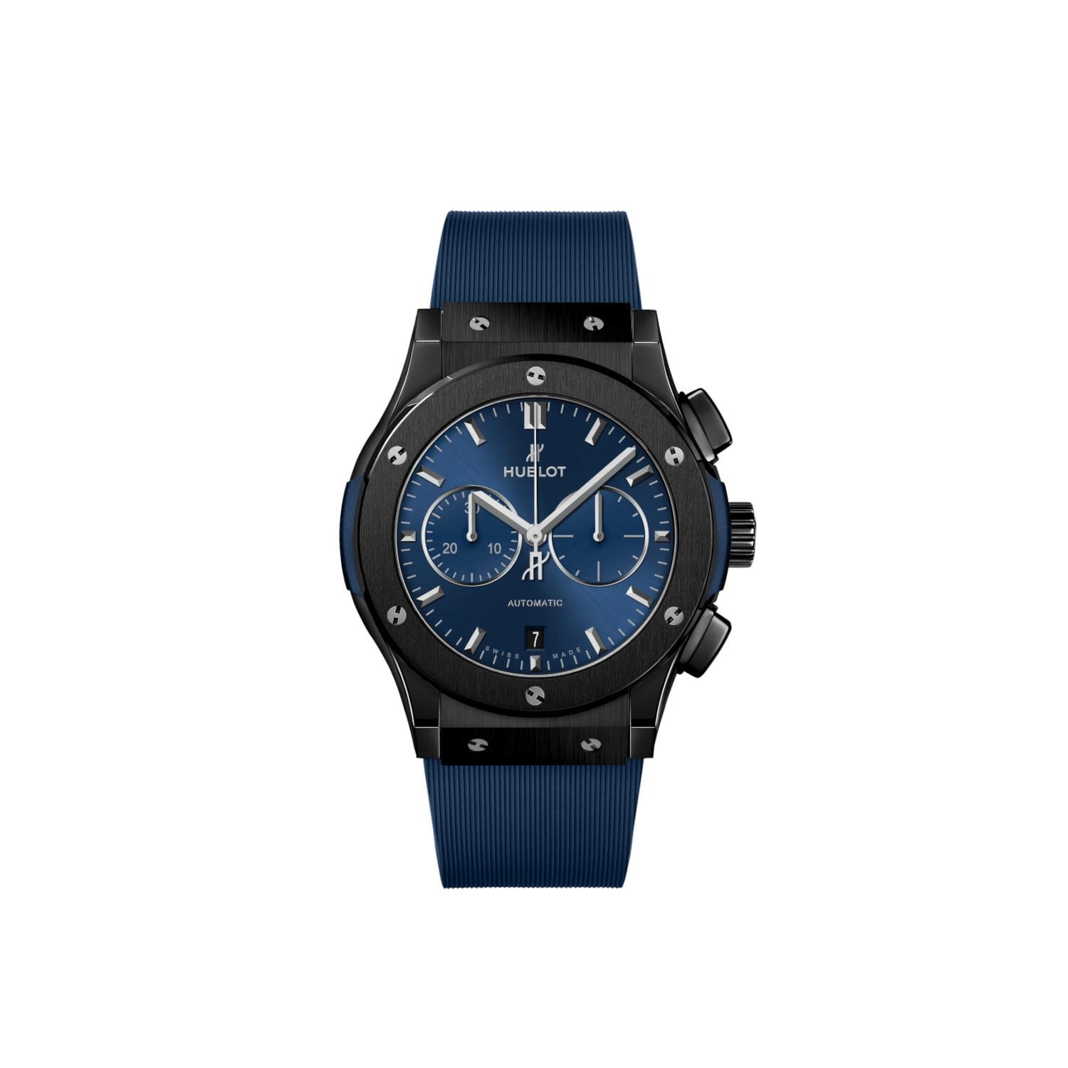 Hublot Classic Fusion Ceramic Blue Chronograph