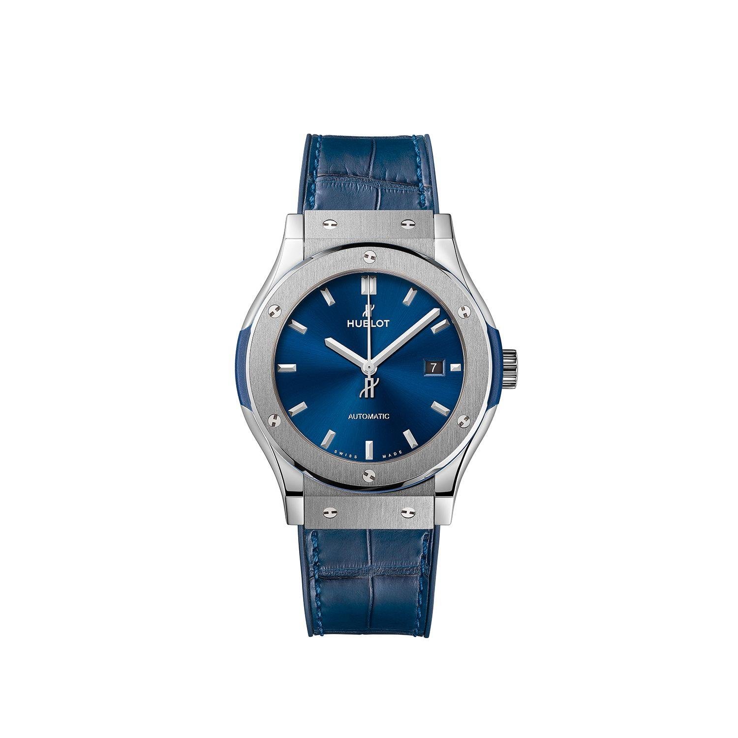 Hublot Classic Fusion Titanyum Blue