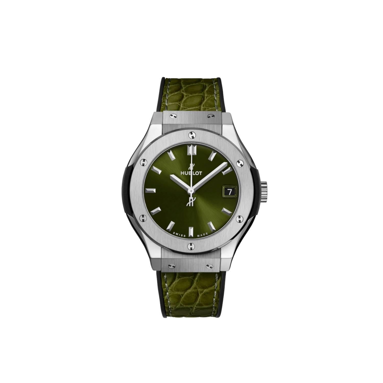 Hublot Classic Fusion Titanyum Green