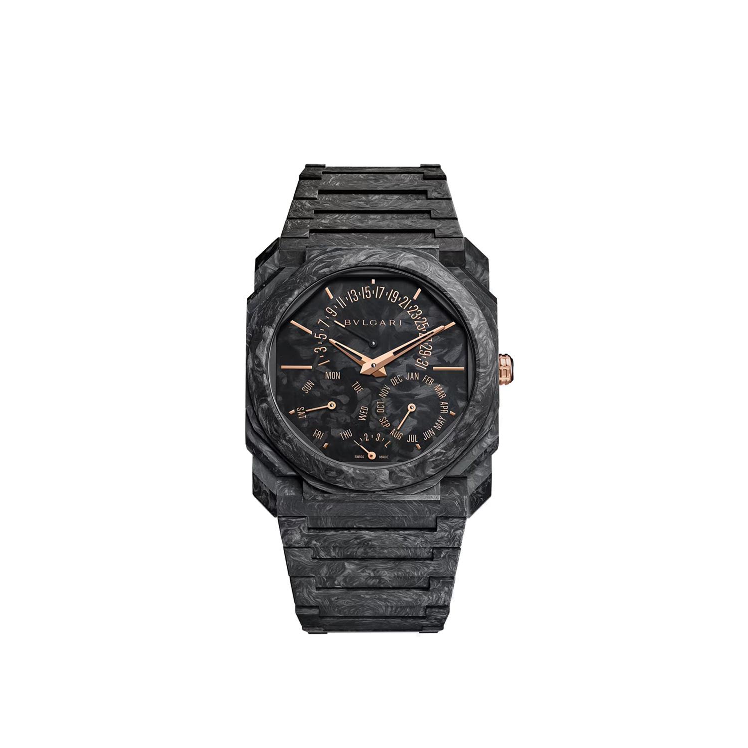 Bvlgari Octo Finissimo CarbonGold Perpetual Calendar 