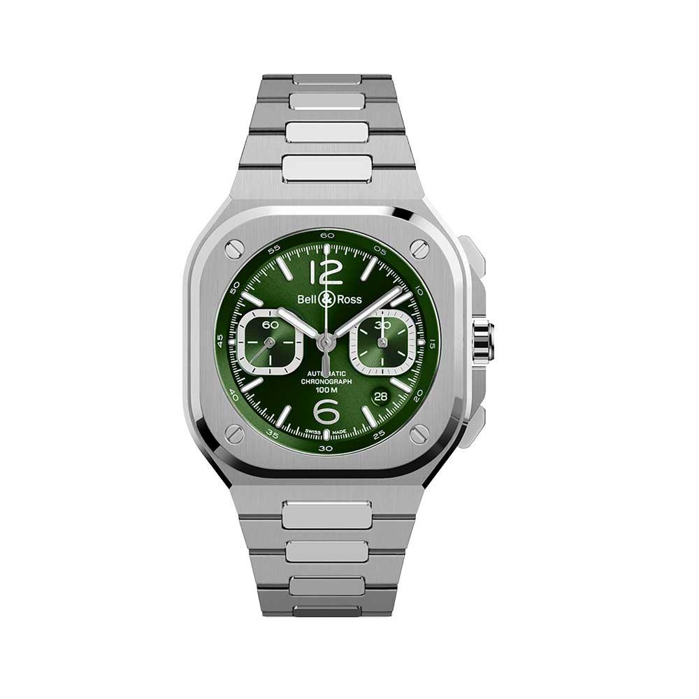 Bell & Ross Urban BR 05 CHRONO GREEN STEEL