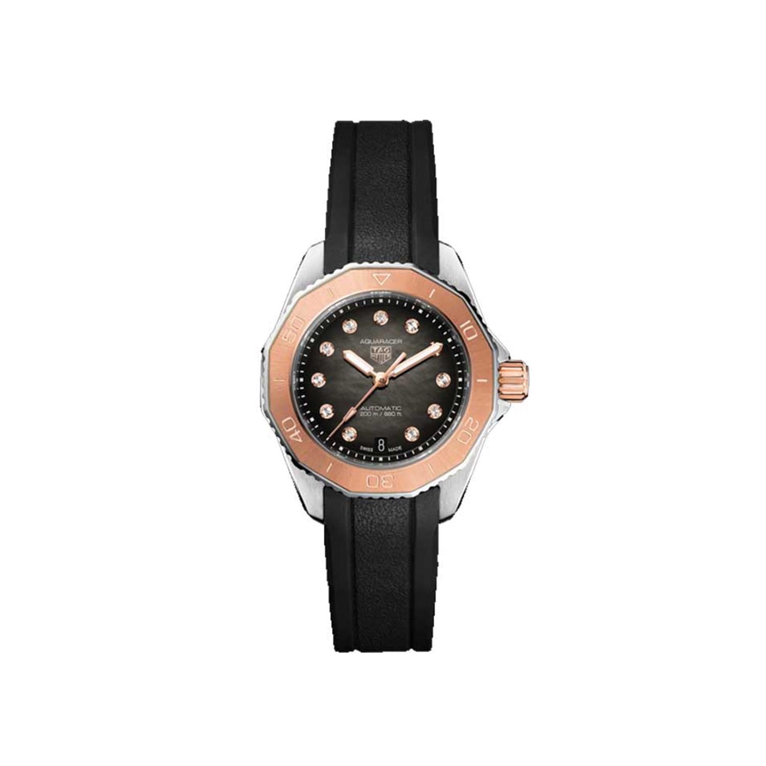 TAG Heuer Aquaracer Aquaracer Professional 200 Auto Steel & Gold 30 Mm