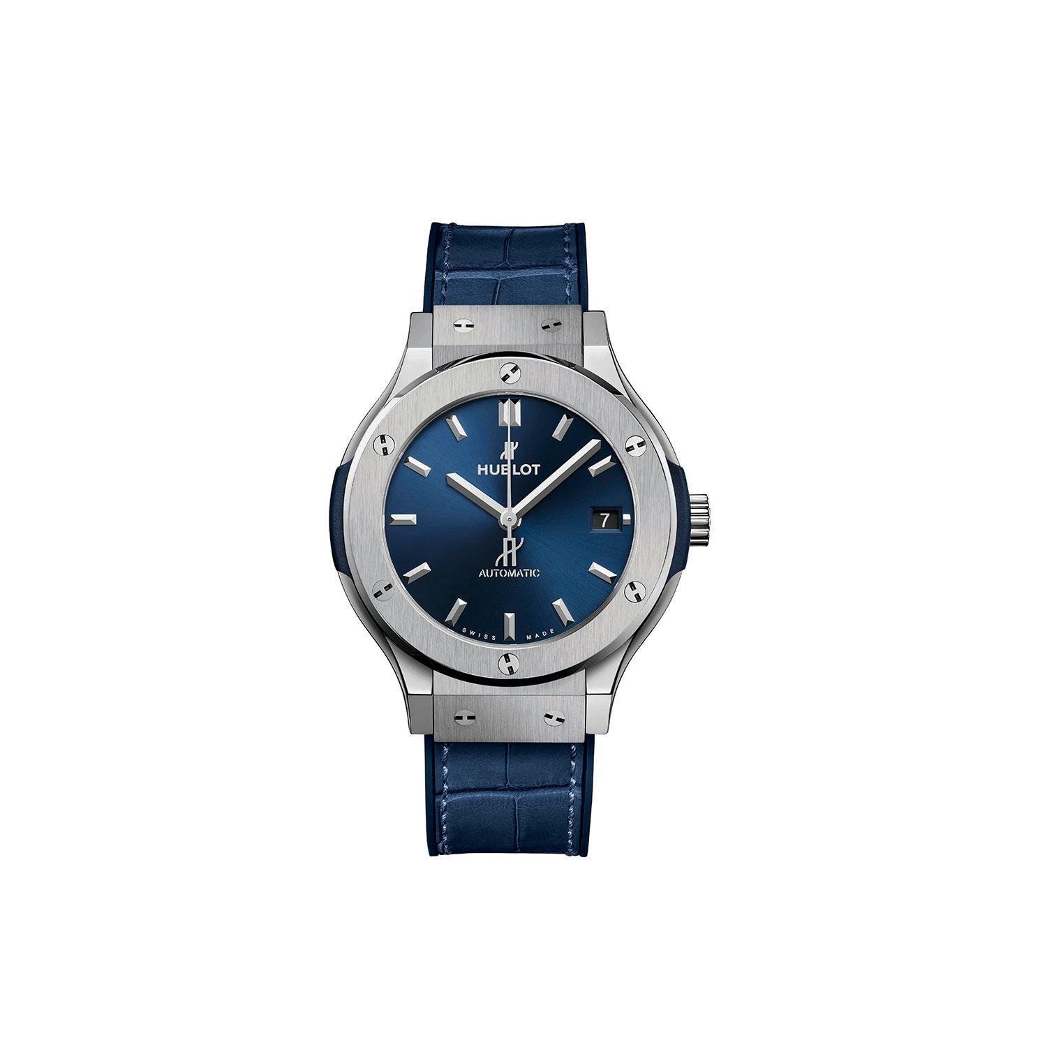 Hublot Classic Fusion Titanyum Blue