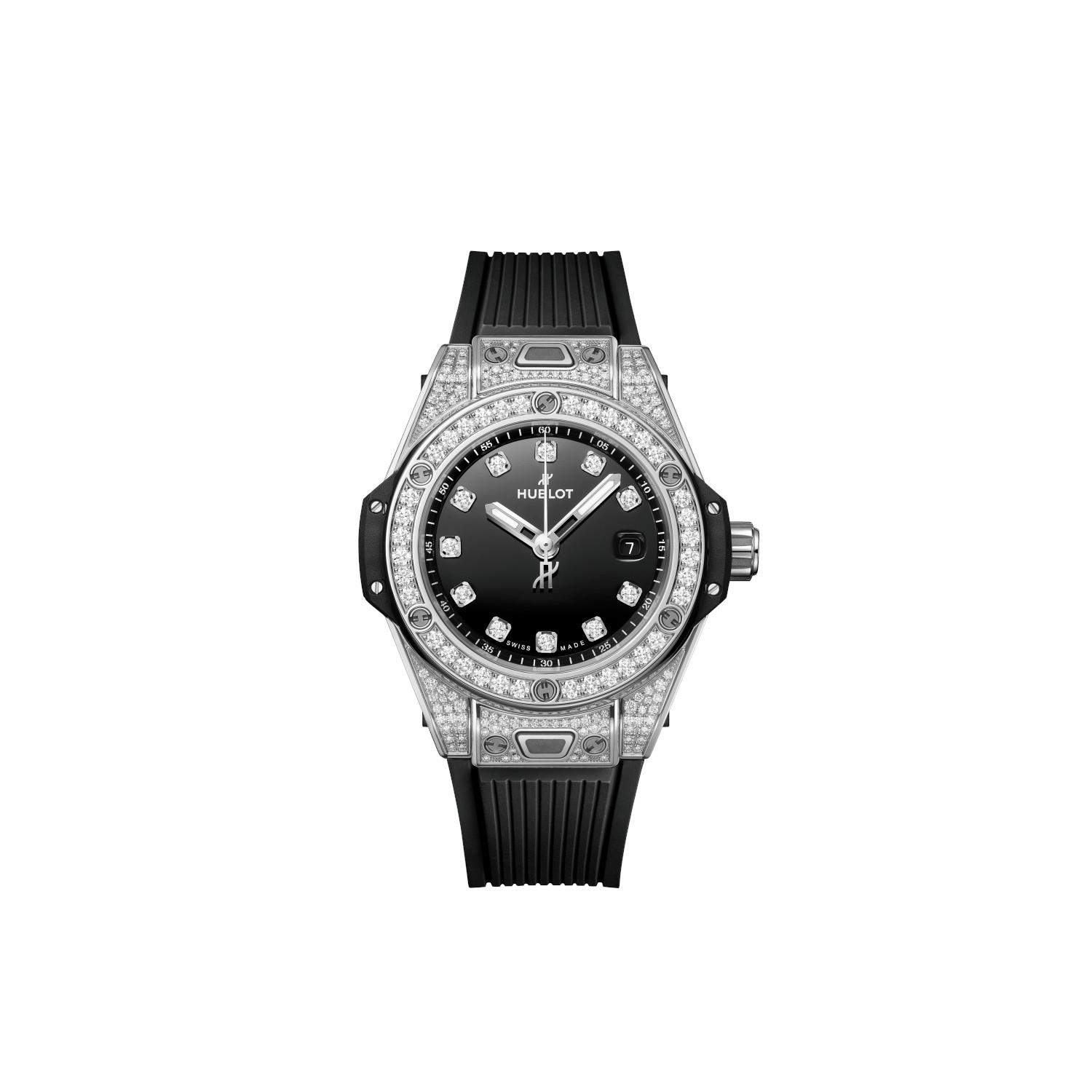 Hublot Big Bang ONE CLICK STEEL WHITE PAVÉ