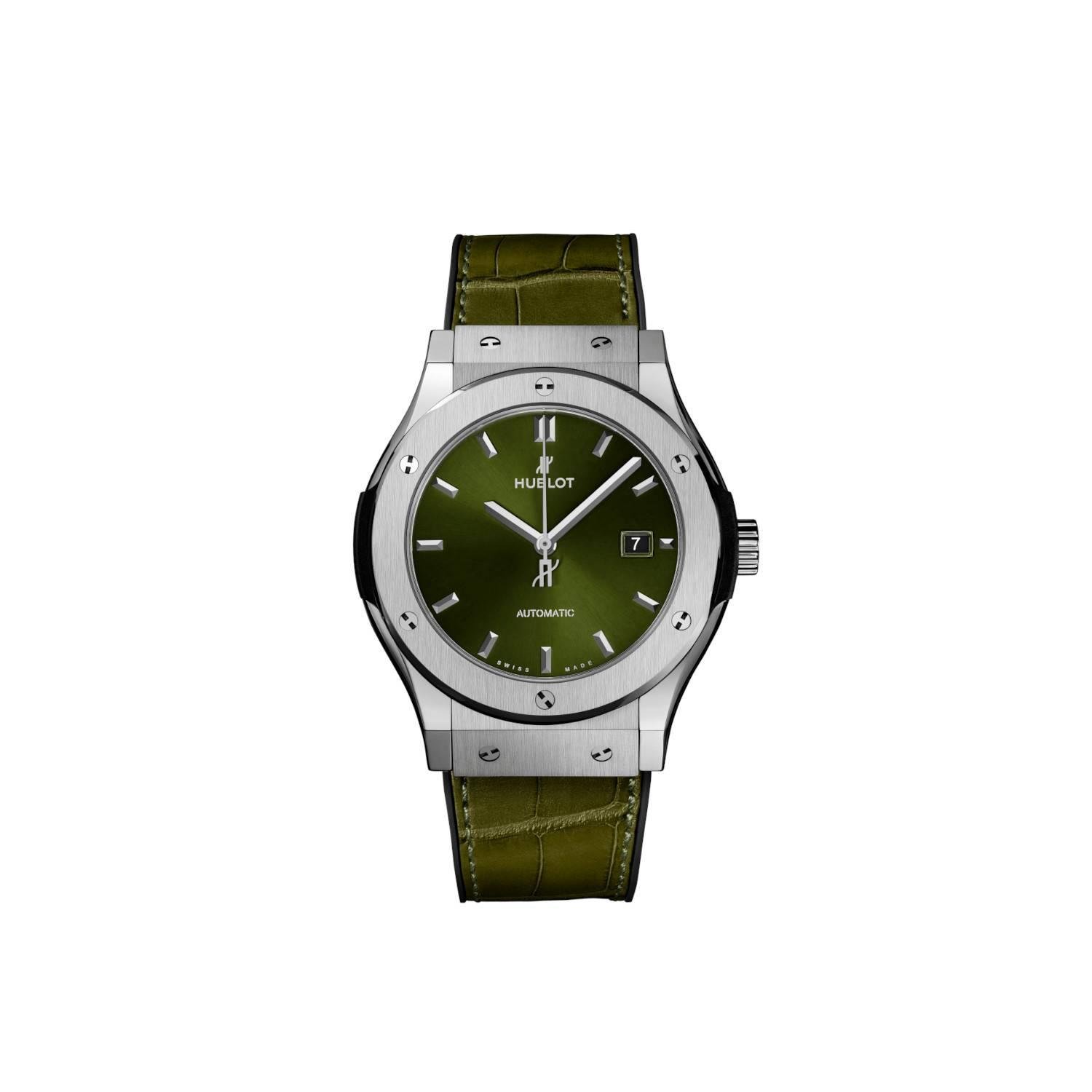 Hublot Classic Fusion Titanyum Green