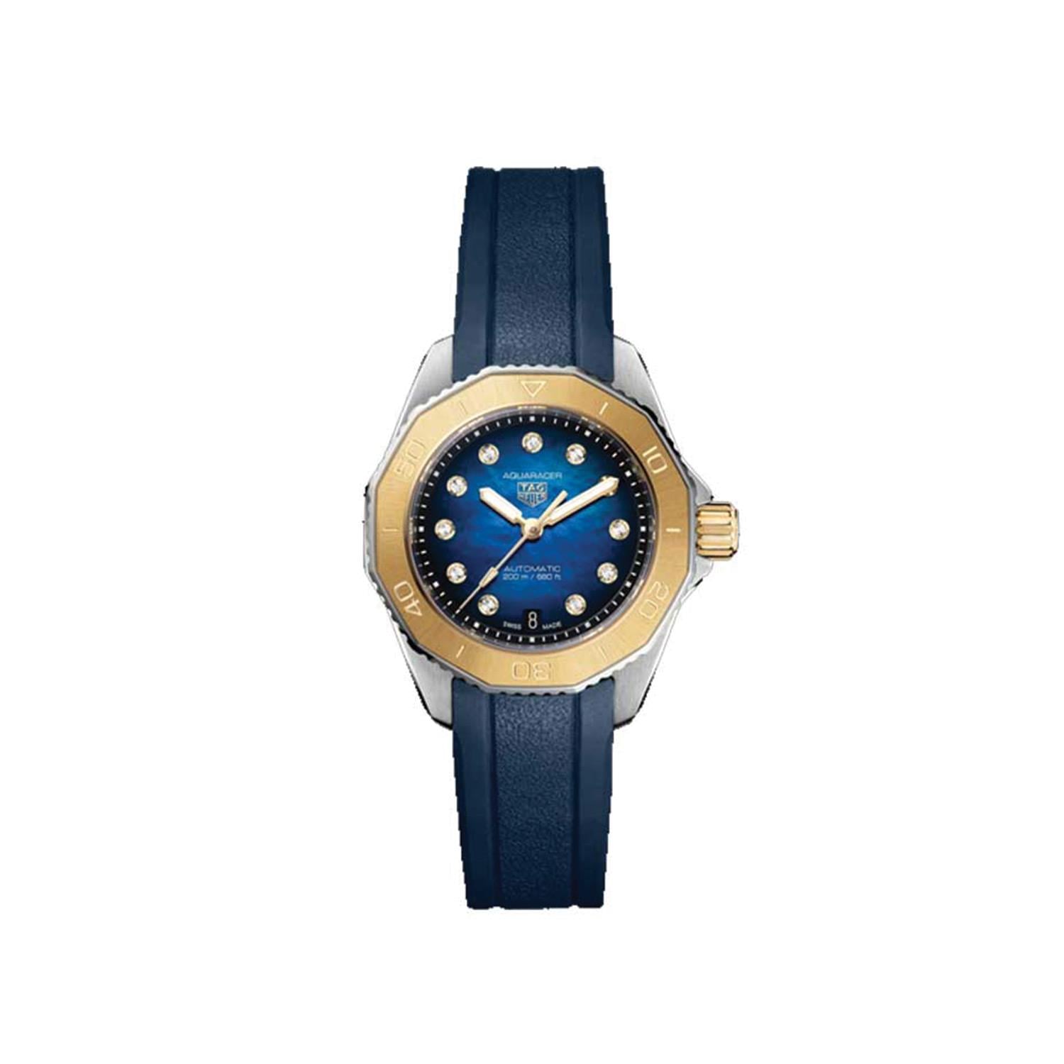 TAG Heuer Aquaracer Aquaracer Professional 200 Auto Steel & Gold 30 Mm