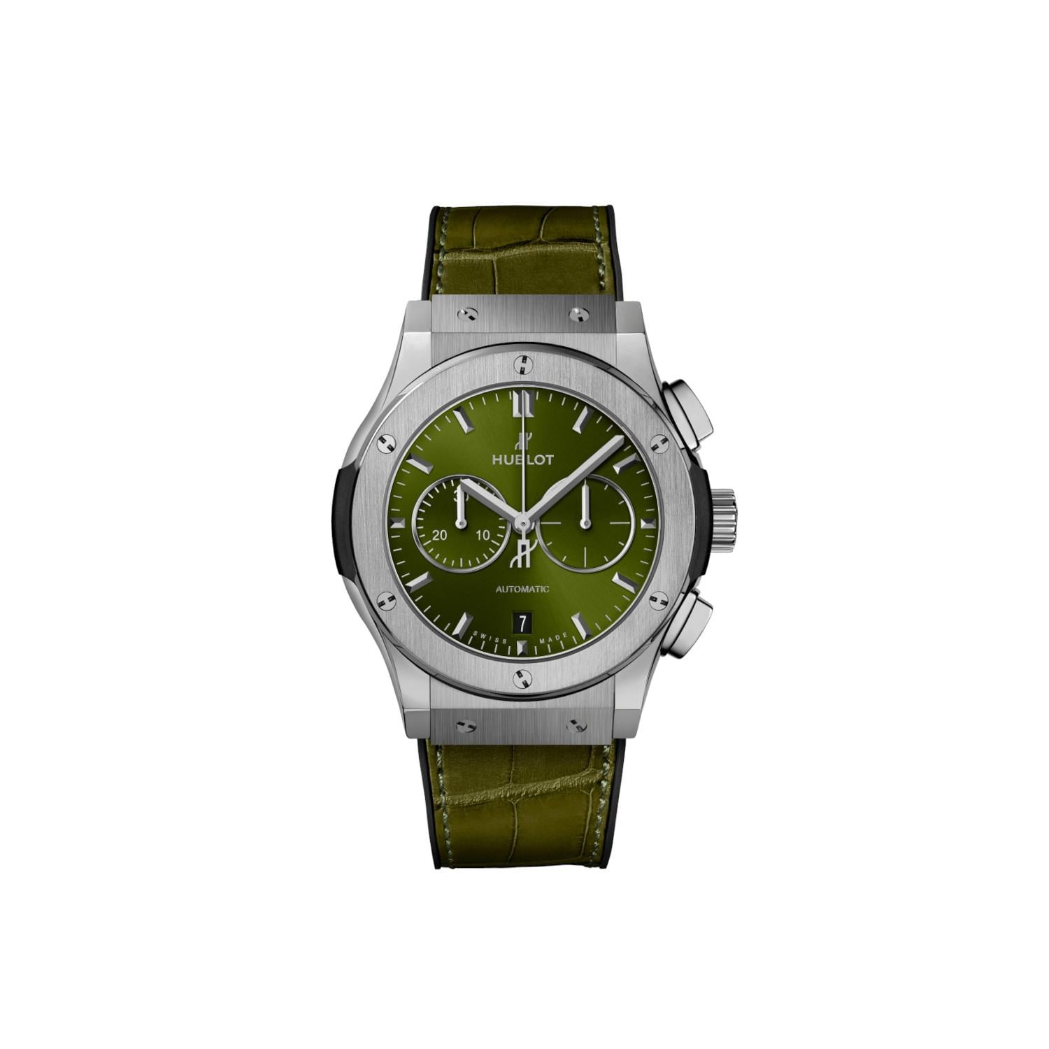 Hublot Classic Fusion Chronograph Titanyum Green