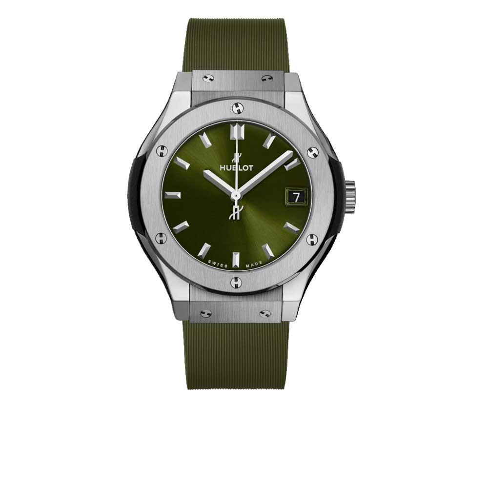 Hublot Classic Fusion  Titanyum Green