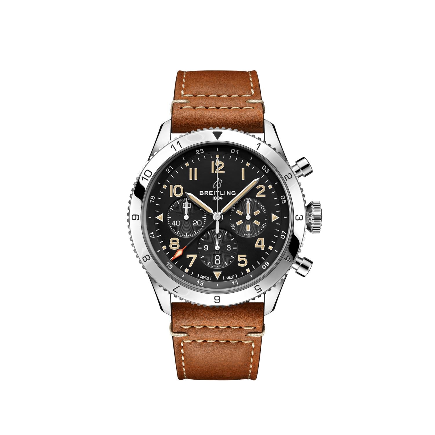Breitling CLASSIC AVI SUPER B04 CHRONOGRAPH GMT 46 P-51 Mustang