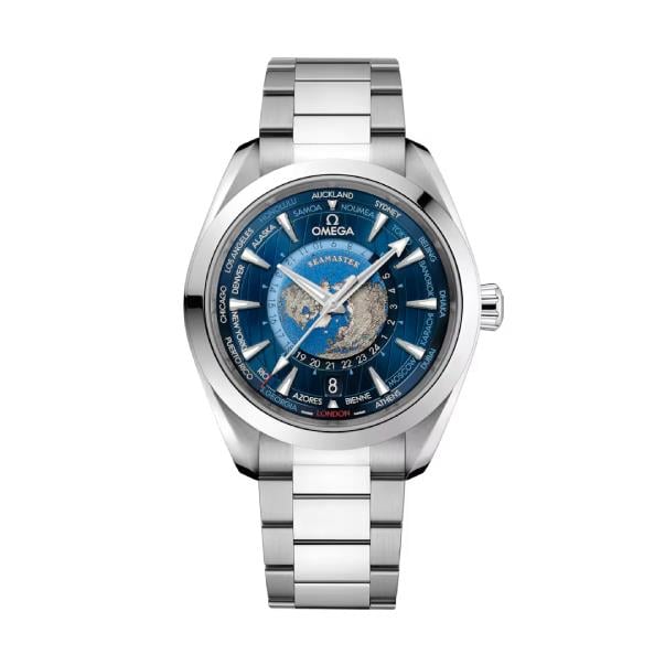 Omega Seamaster AQUA TERRA 150M CO-AXIAL MASTER CHRONOMETER GMT WORLDTIMER