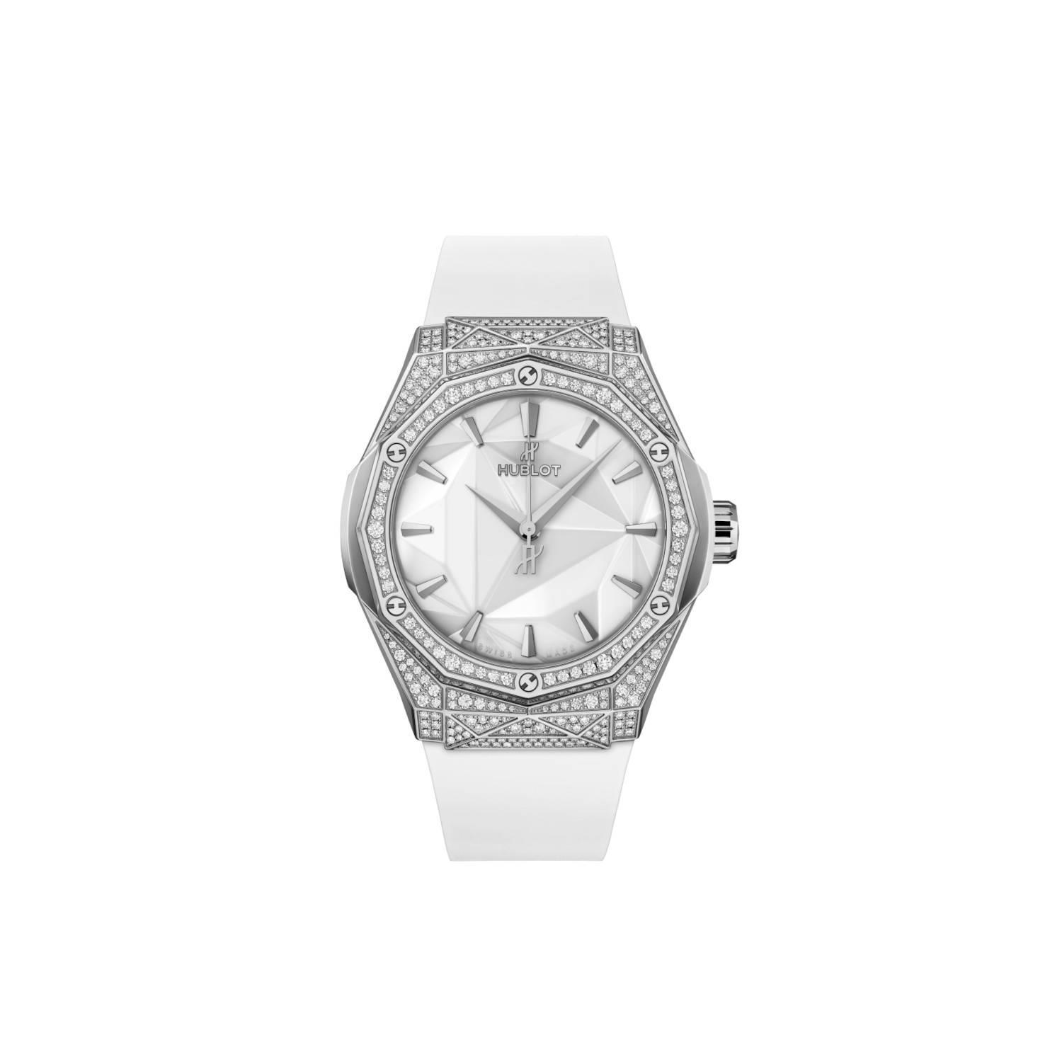 Hublot Classic Fusion Orlinski Titanyum White Pavé