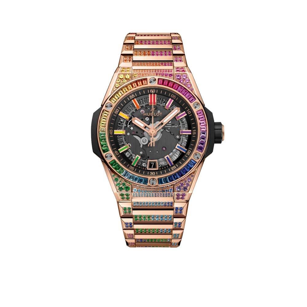 Hublot Big Bang Integrated Time Only King Gold Rainbow