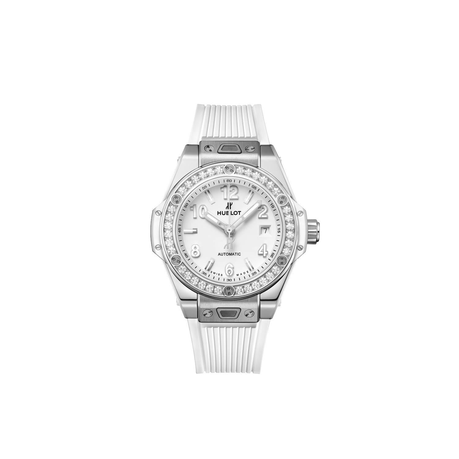 Hublot Big Bang One Click Steel White Diamonds