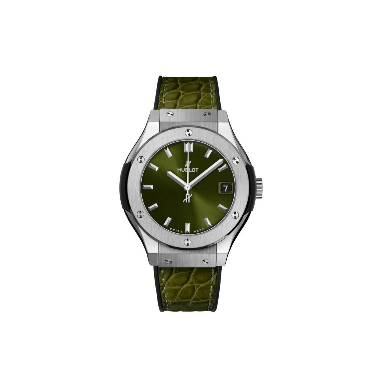 Hublot Classic Fusion Titanium Green
