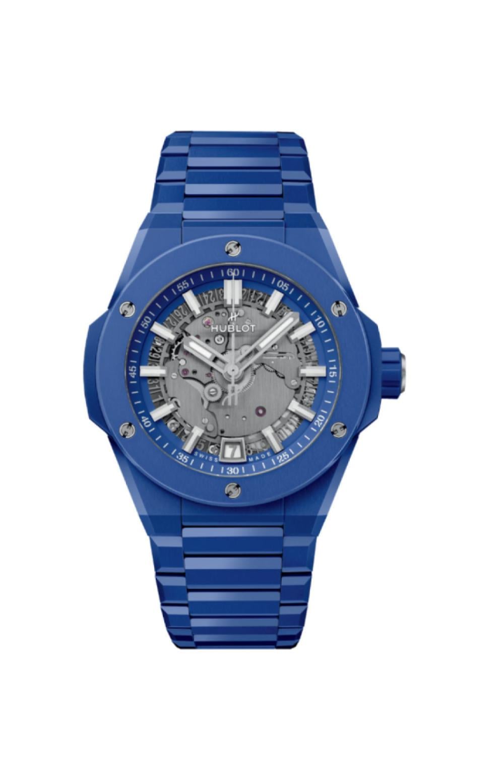 Hublot Big Bang Integrated Time Only Blue Indigo Ceramic