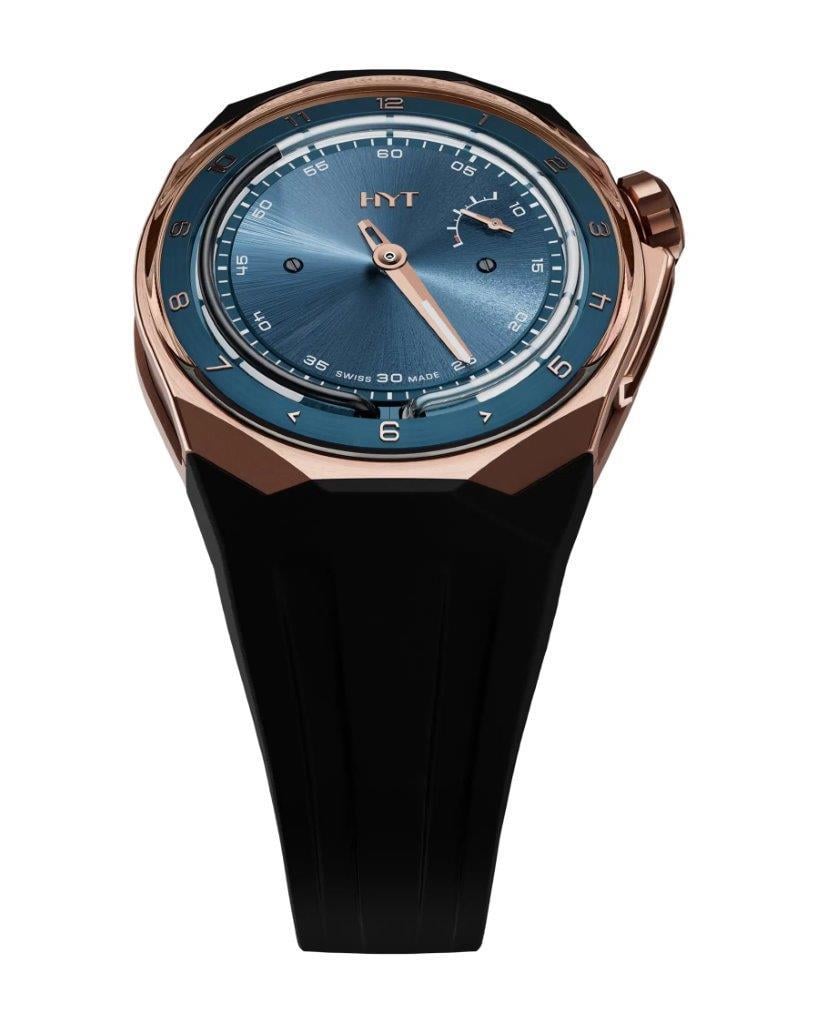 HYT T1 Series 5N Gold Titanium Deep Blue