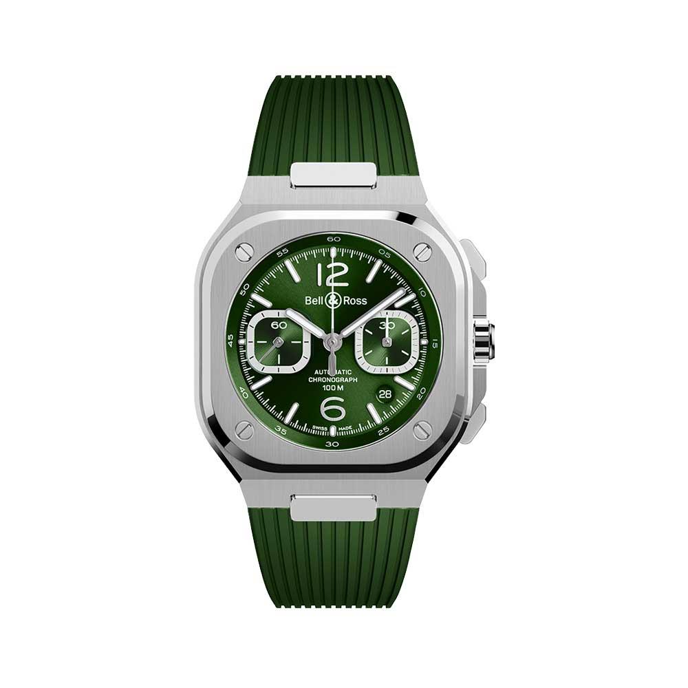Bell & Ross Urban BR 05 CHRONO GREEN STEEL