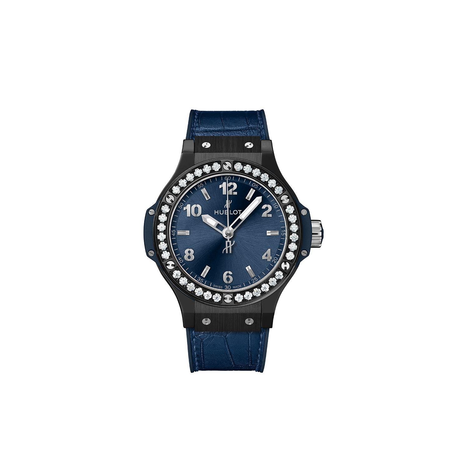 Hublot Big Bang Ceramic Blue Diamonds