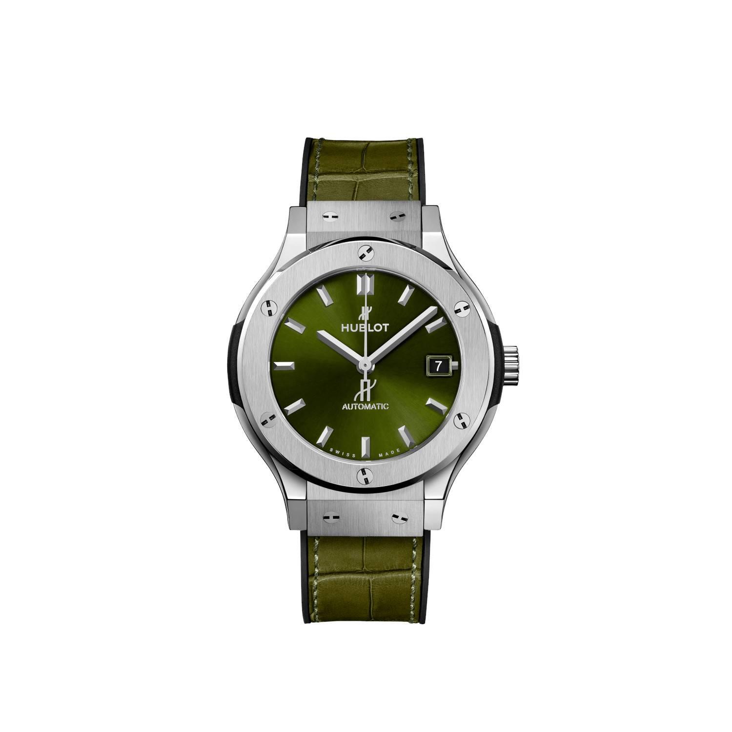 Hublot Classic Fusion Titanium Green