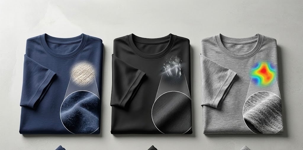 Yazlık İş Tişörtü Seçerken Kumaş Türü Neden Önemlidir?