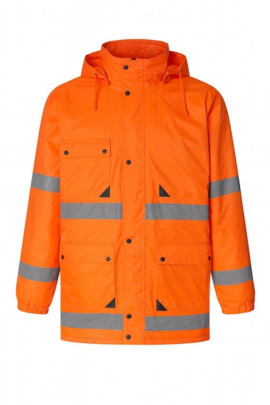 İTHAL KABAN KAPÜŞONLU REFLEKTÖRLÜ-Neon Turuncu
