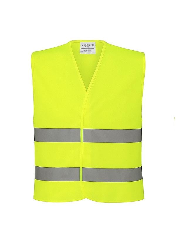 MİCRO İKAZ YELEĞİ STANDART-Neon Sarı